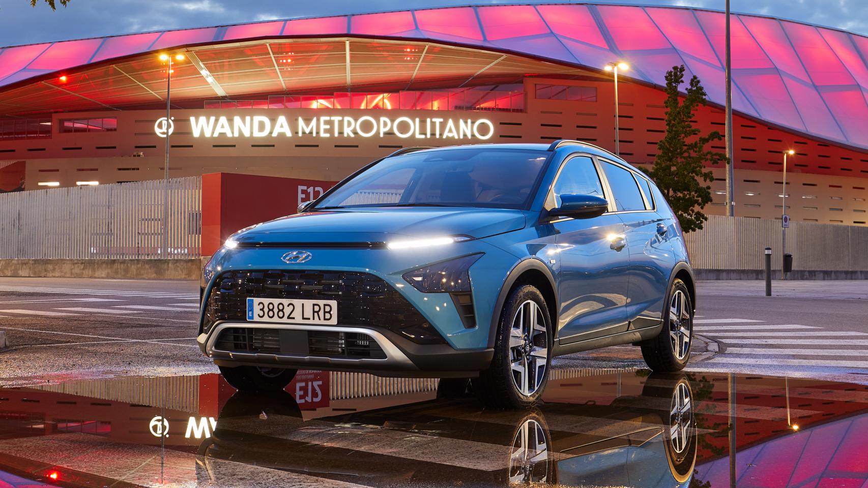 El Hyundai Bayon es un crossover urbano con etiqueta eco gracias a la hibridación ligera.