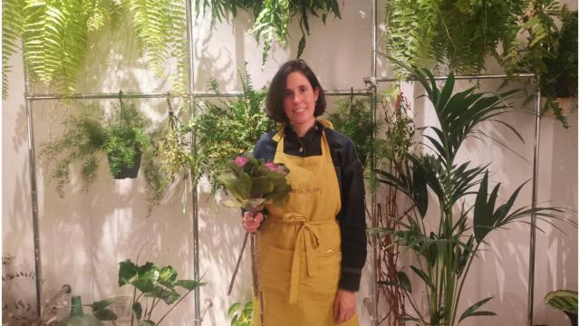 La responsable de Bendita Flor.