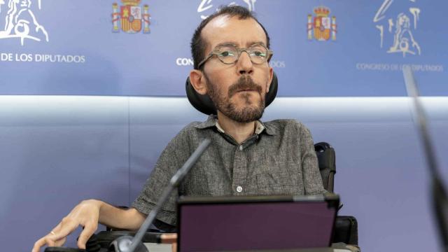 El portavoz de Unidas Podemos en el Congreso, Pablo Echenique. EP