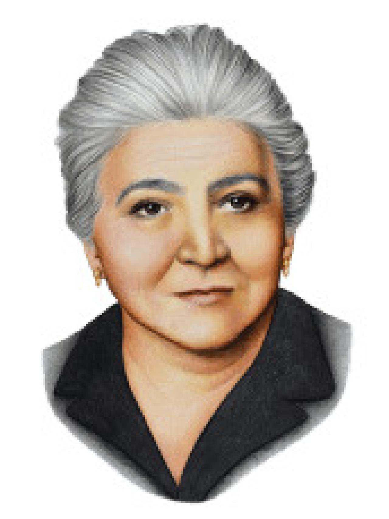 Ilustración de Doña Manolita.