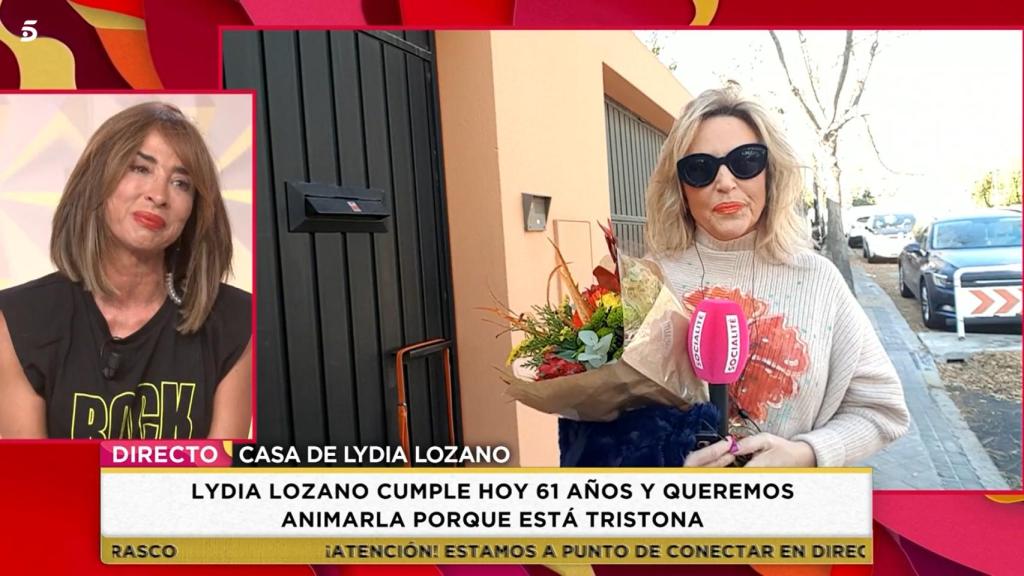 María Patiño no ha podido contener la emoción al dirigirse a su compañera.