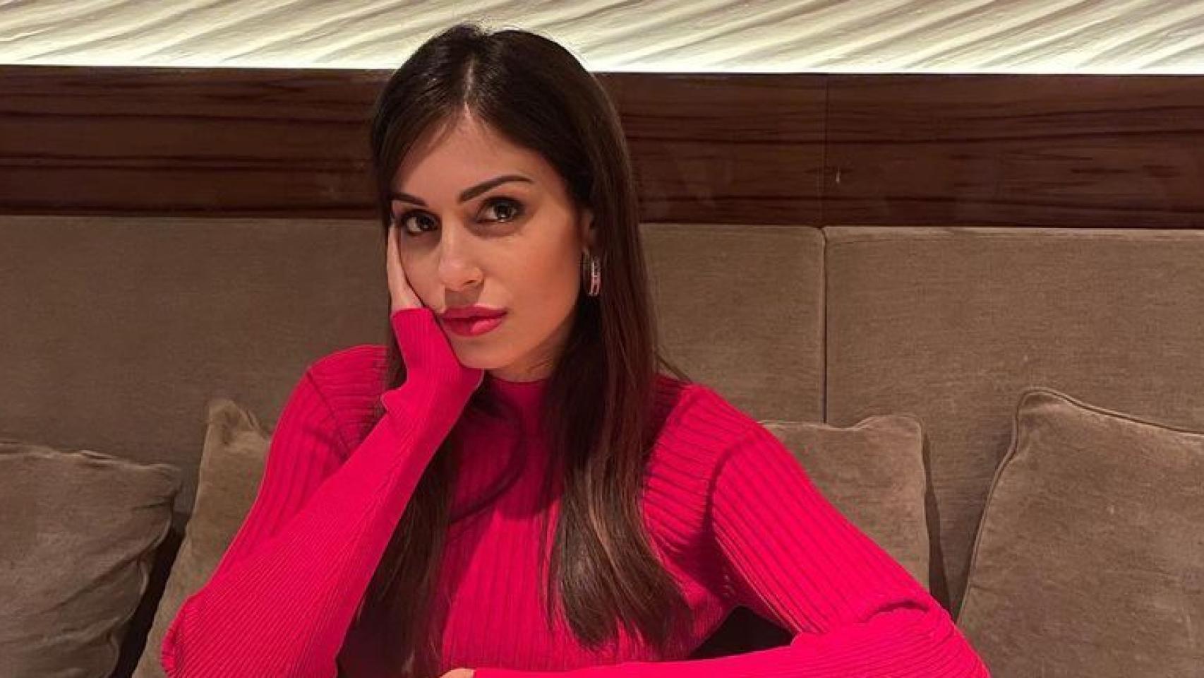 Hiba Abouk en una imagen de redes sociales.