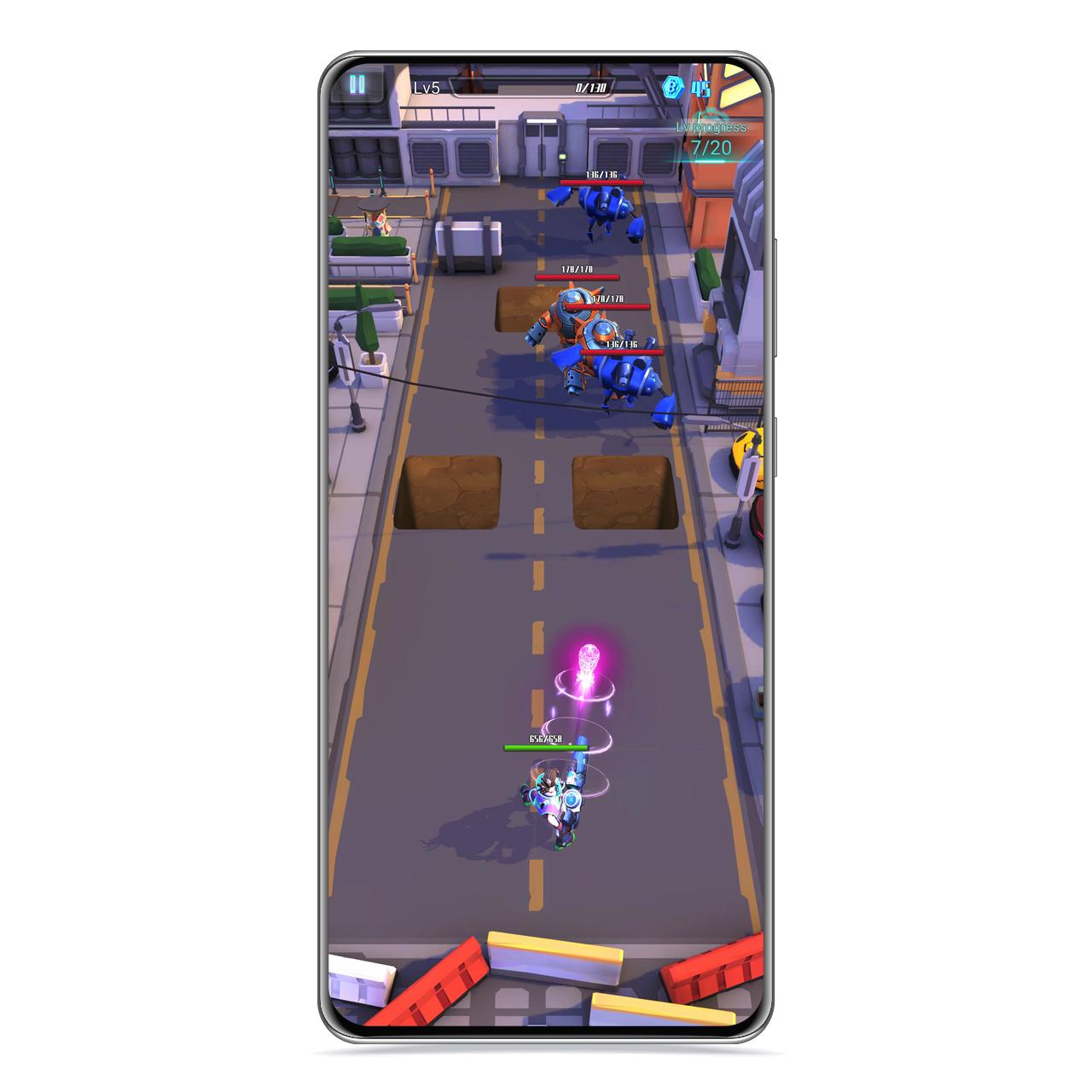Cyber Gunner disparo