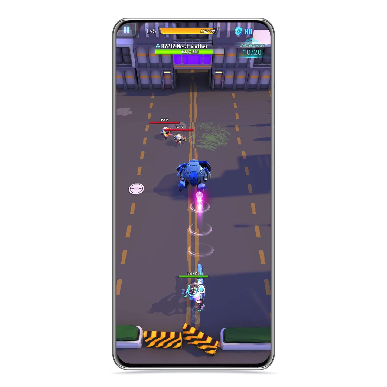 Cyber Gunner boss