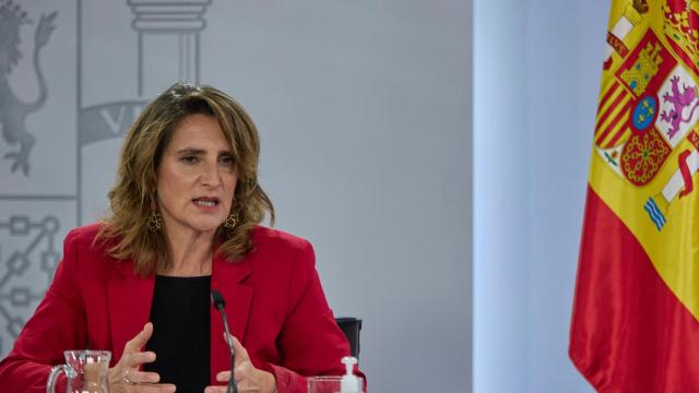 La vicepresidenta tercera y ministra para la Transición Ecológica y el Reto Demográfico, Teresa Ribera.