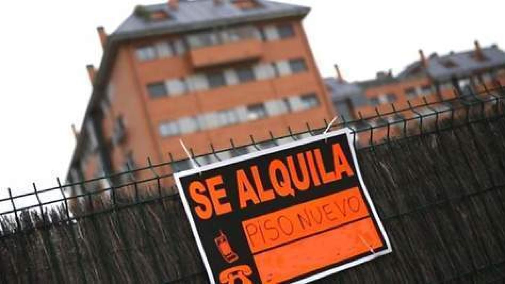 Vivienda en alquiler, en imagen de archivo.