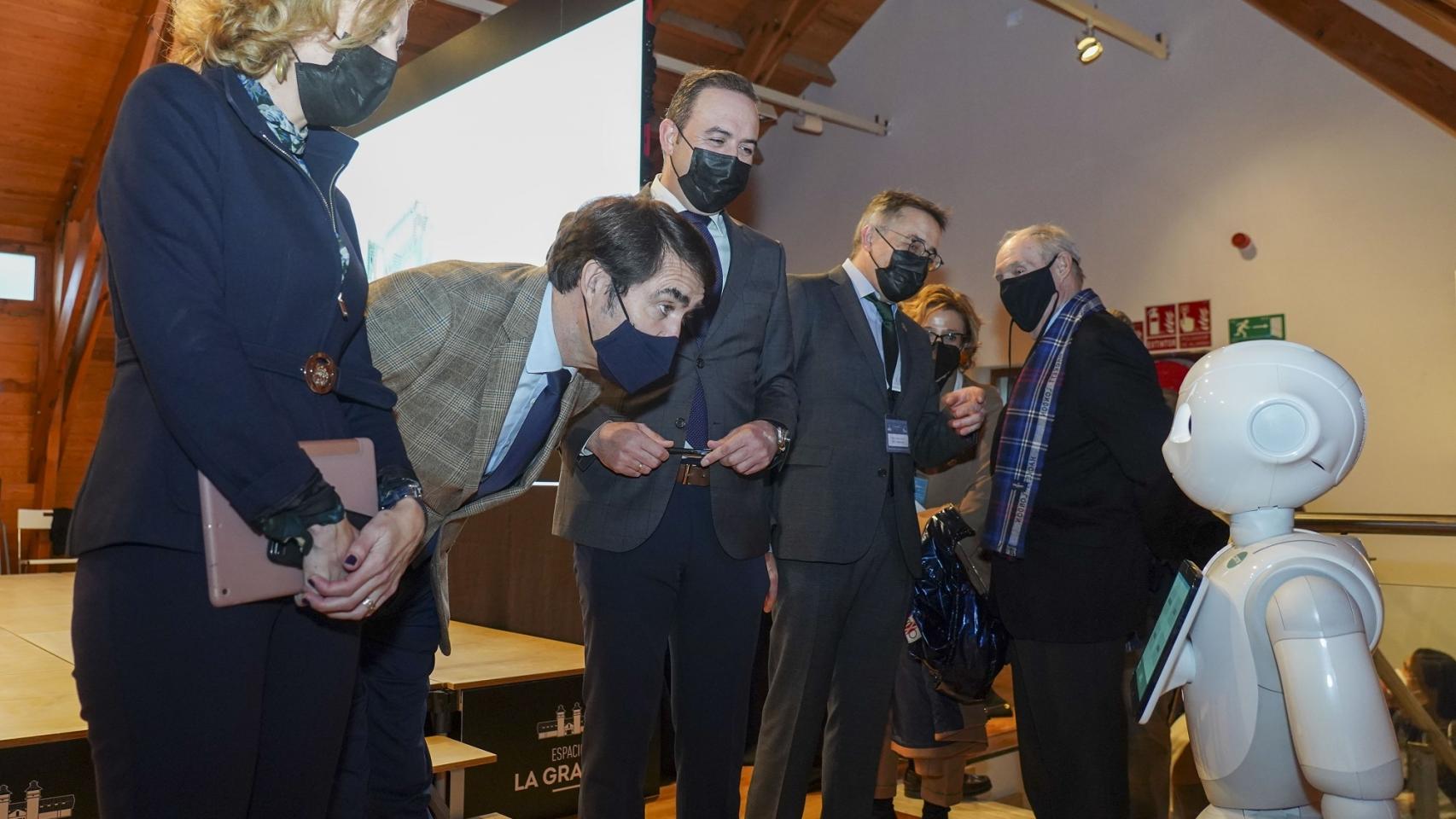 Suárez Quiñones en la inauguración de Bimtecnia