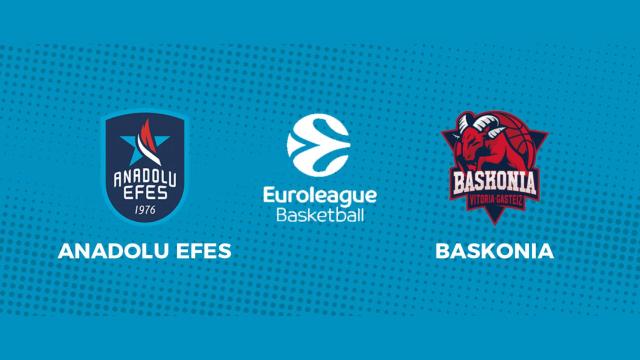 Anadolu Efes - Baskonia: siga en directo el partido de la Euroliga