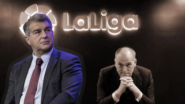 Joan Laporta y Javier Tebas