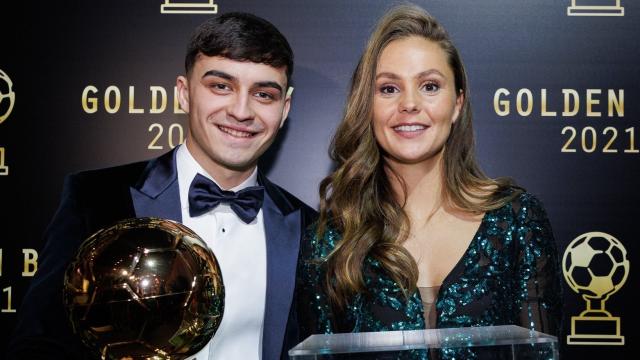 Pedri y Lieke Martens, ganadores del Golden Boy y Golden Woman