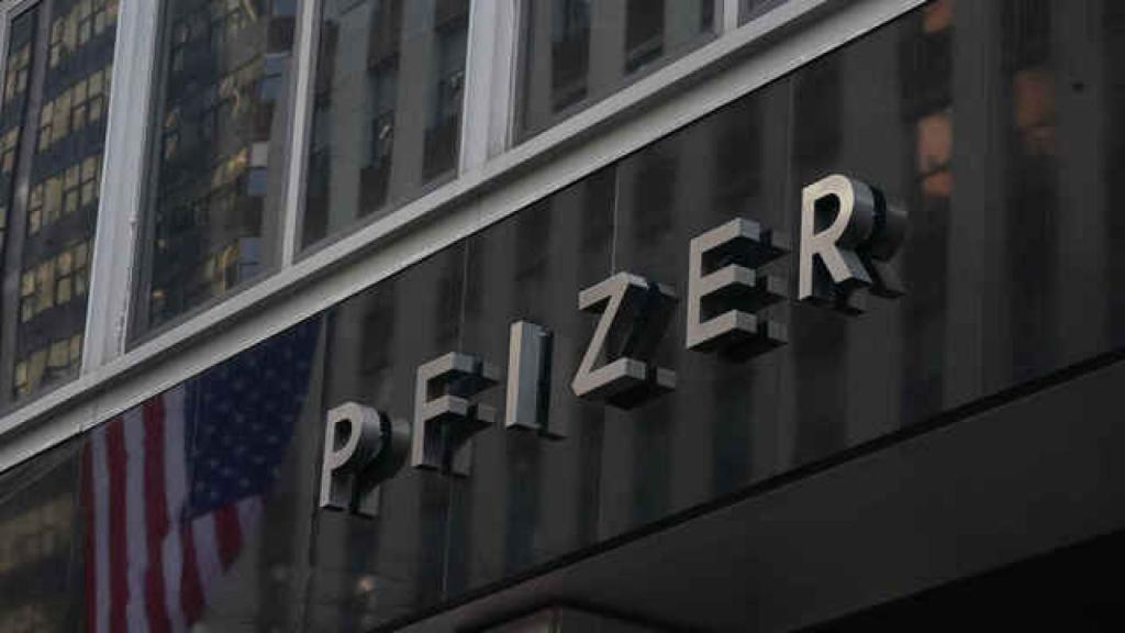 Sede de la compañía Pfizer en Nueva York.