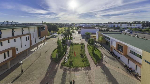 Campus de la Universidad Settat, en Marruecos.
