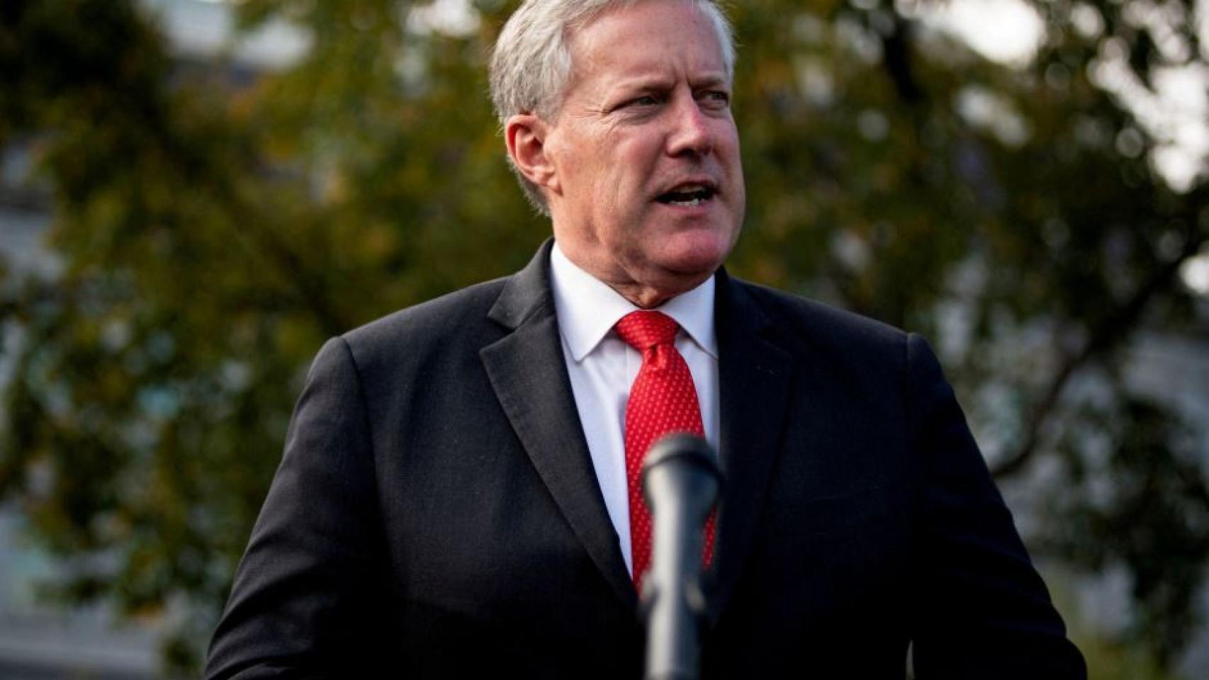 Mark Meadows, exjefe de gabinete de Trump.