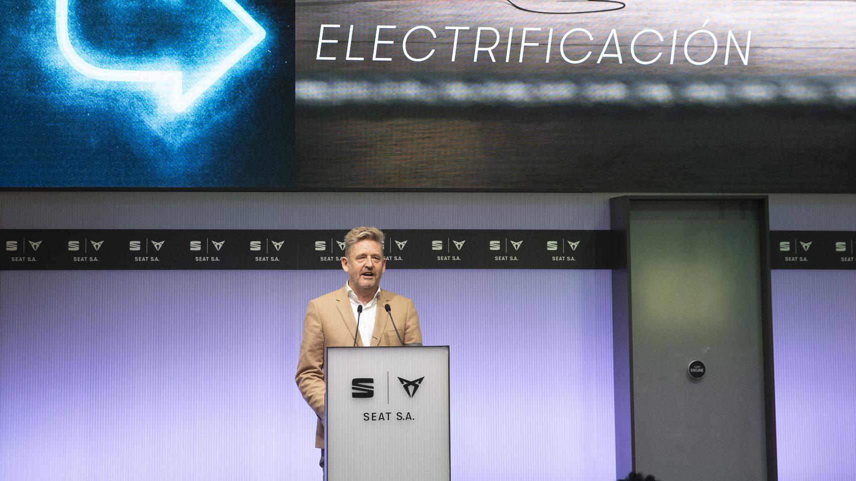 Wayne Griffits, CEO de Seat.