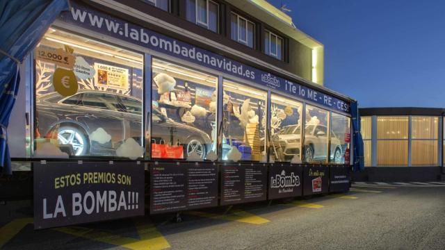 Camión de la Bomba de Navidad