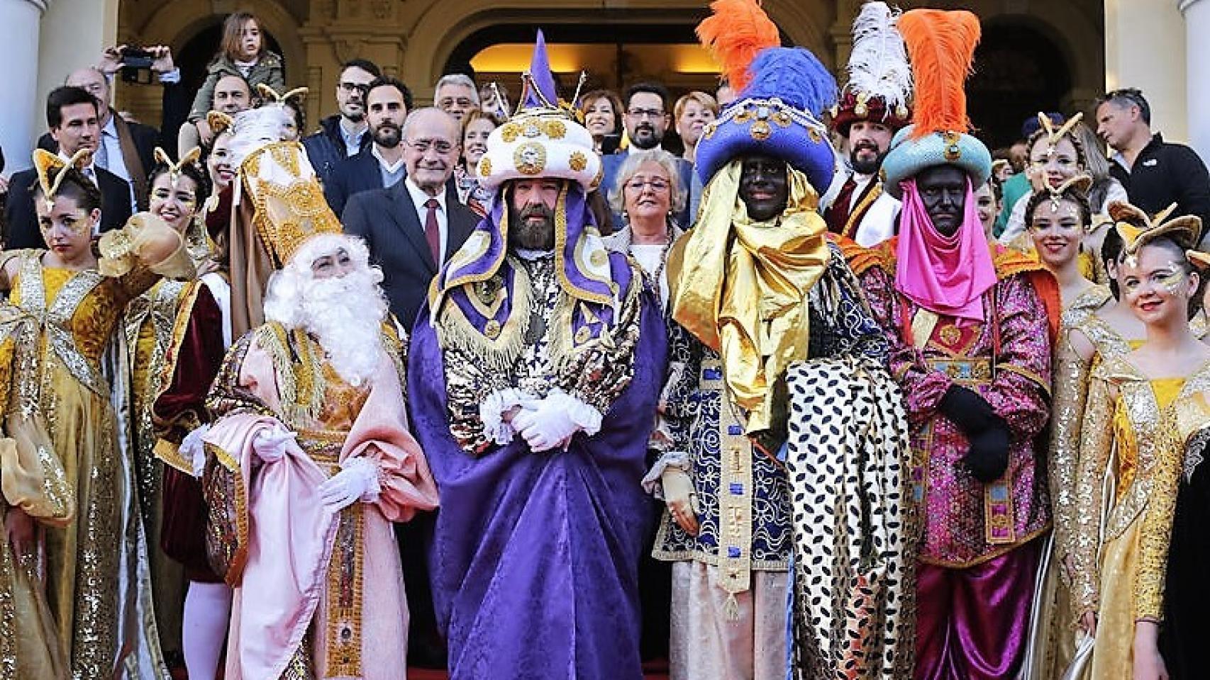 Imagen de archivo de la Cabalgata de Reyes de Málaga.