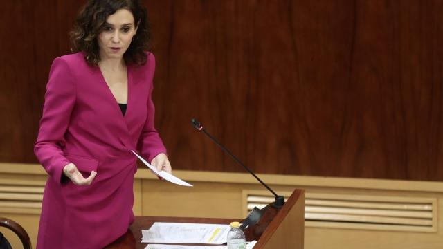 La presidenta de la Comunidad de Madrid, Isabel Díaz Ayuso.