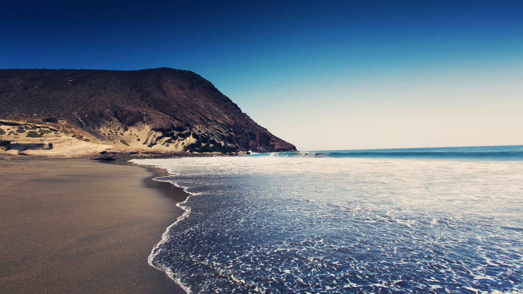 Playa de La Tejita en Granadilla de Abona.