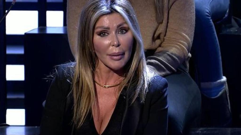 Begoña, amiga de Luis, en el plató de 'Secret Story'.