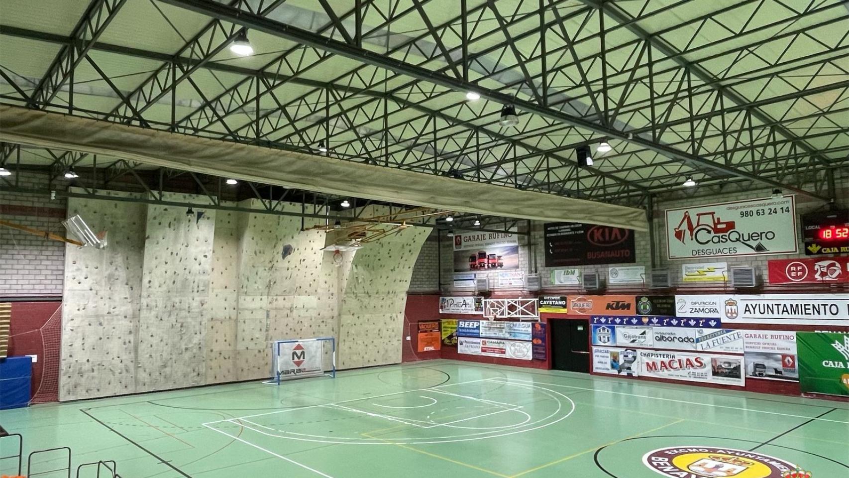 Una instalación deportiva de Benavente