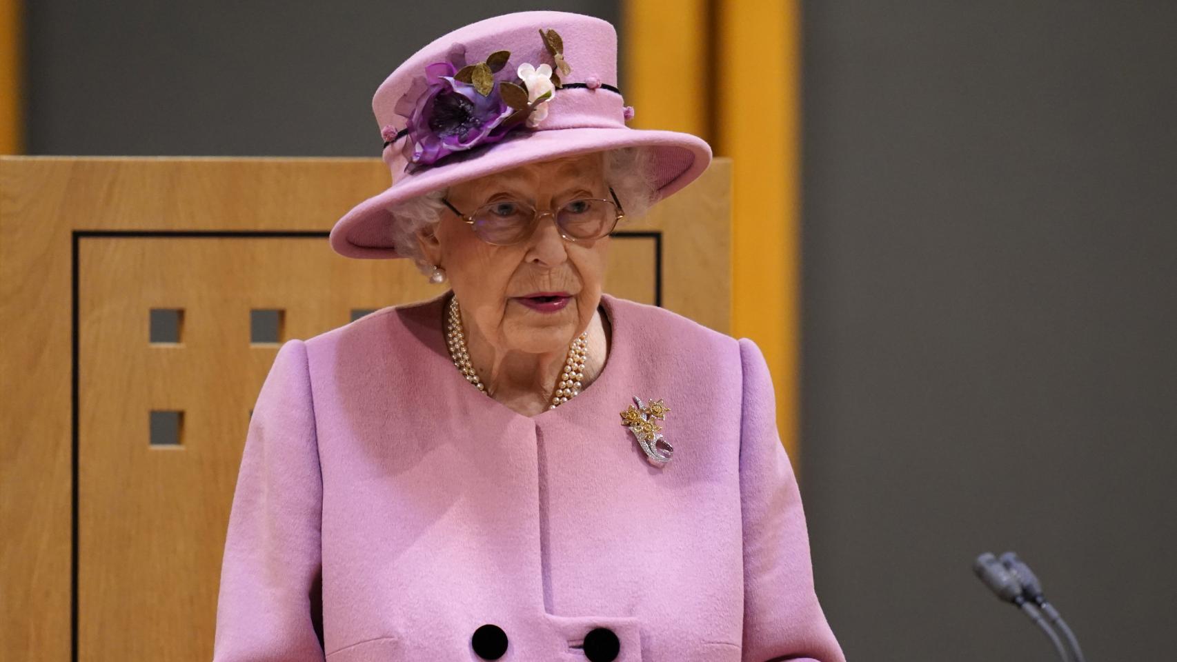 La reina Isabel II.