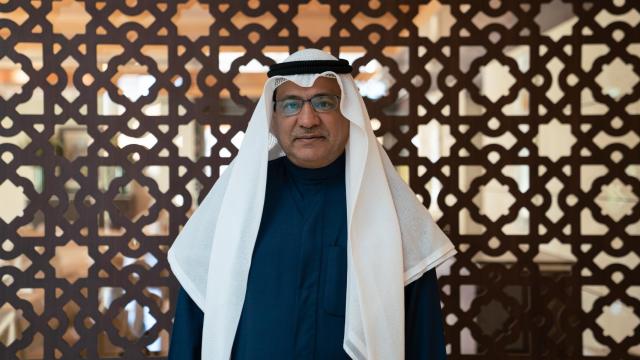 El embajador de España en Kuwait, Ayadah M. Alsaidi, en la entrevista con EL ESPAÑOL.