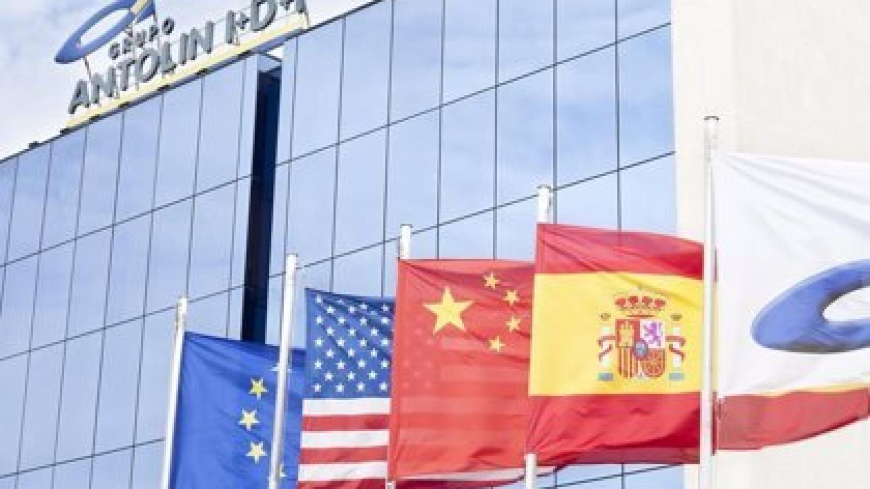 Imagen de la sede de Grupo Antolín en Burgos