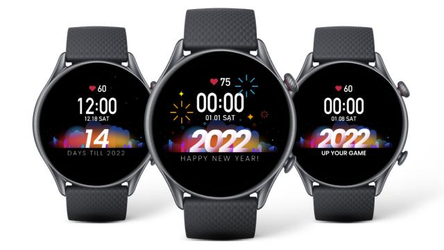 Los relojes de Amazfit se actualizan con esferas navideñas gratuitas