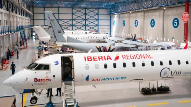 Aviones de Air Nostrum.