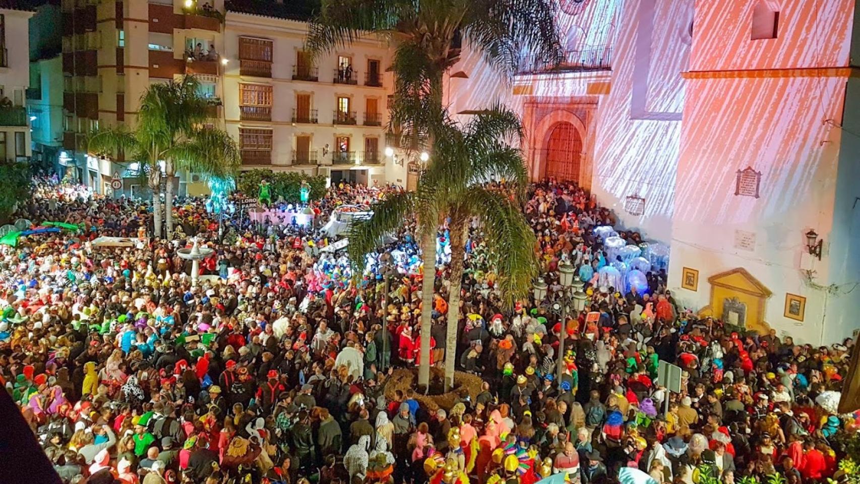 Imagen de archivo de la celebración de Nochevieja.