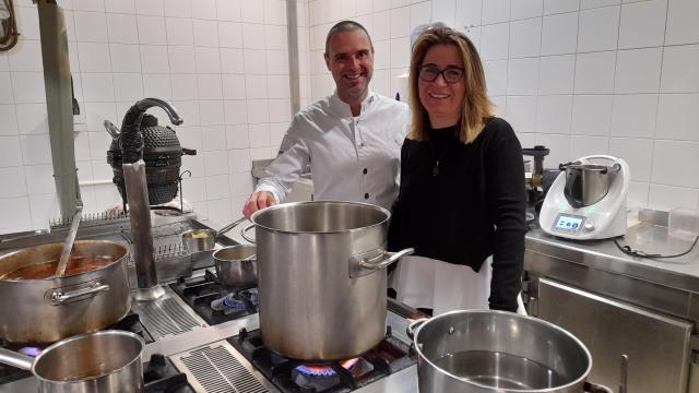 Fran Martínez y Cristina Díaz, dueños de Maralba.