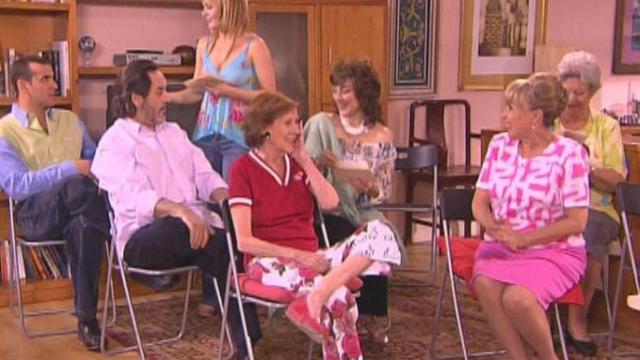 Una de las imágenes de 'Aquí no hay quien viva' que ha servido para el hilo de Aquillué.