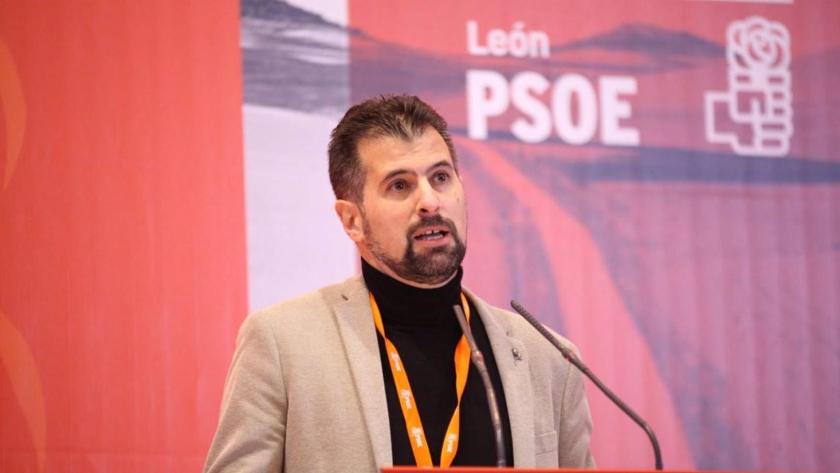 Luis Tudanca, candidato a la Presidencia de la Junta por el PSOE