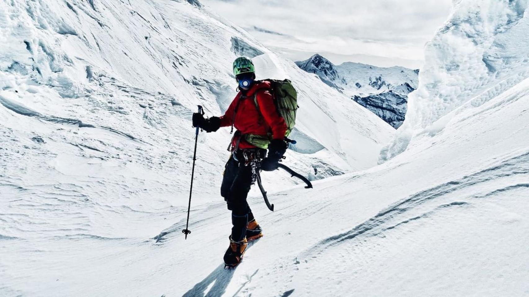 Jost Kobusch durante una de sus expediciones