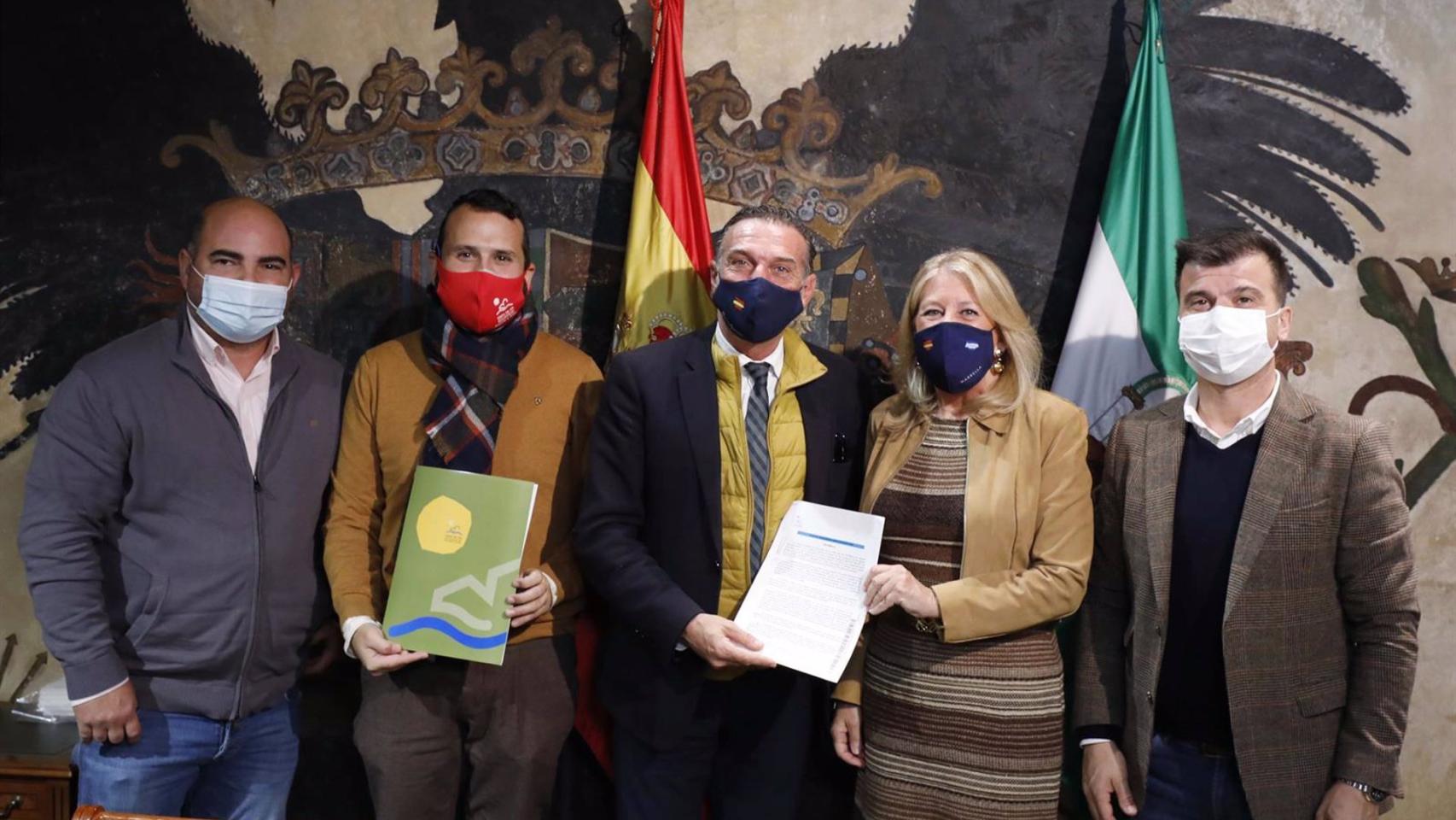 Presentación del proyecto para el parque de El Pinillo.