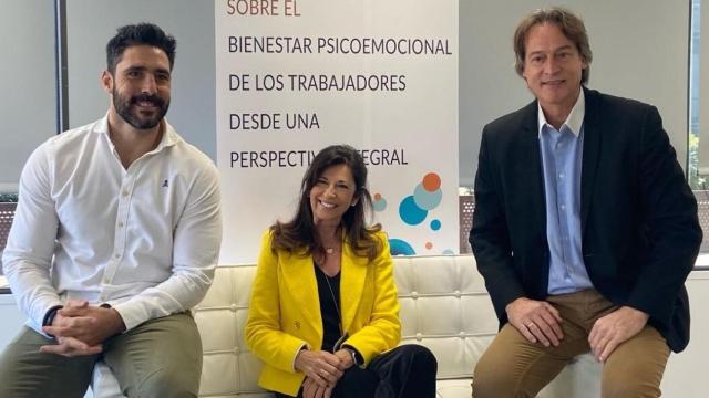 Lucía del Prado (en el centro) durante un seminario organizado por la Fundación Filia de Amparo al Menor.