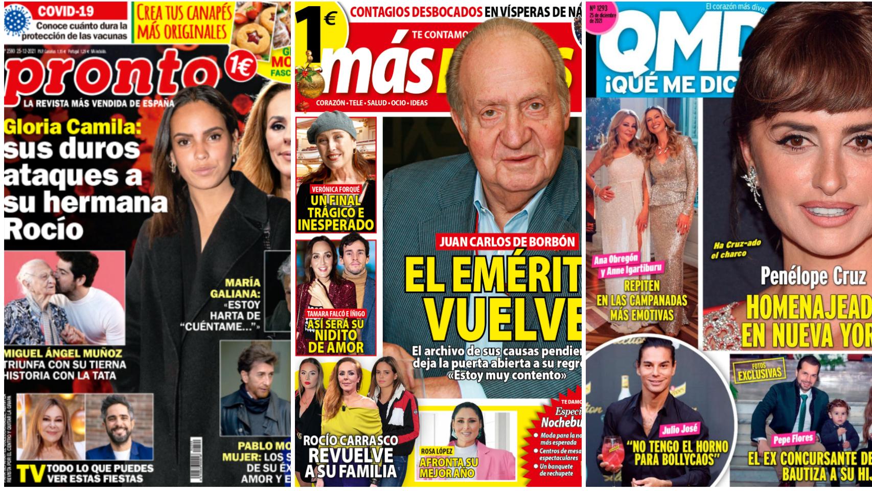 Estas son las portadas de este lunes.