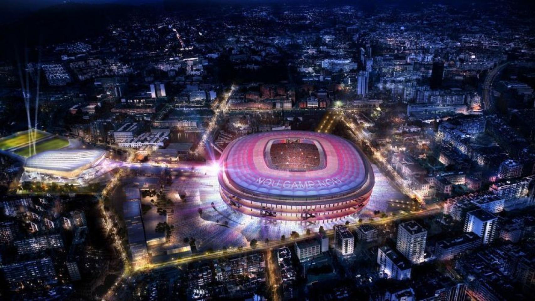 Una imagen del proyecto del Espai Barça.