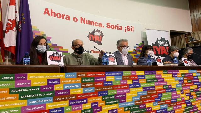 Imagen de la rueda de prensa celebrada este lunes