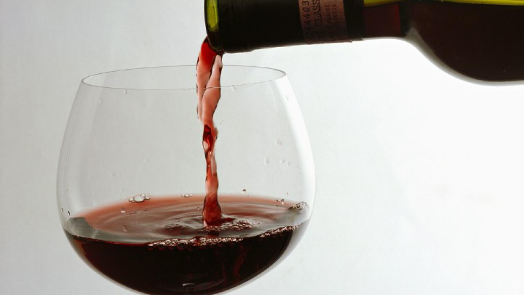 Copa de vino.