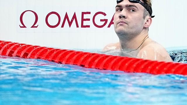 Kliment Kolesnikov, durante los Juegos Olímpicos de Tokio 2020.