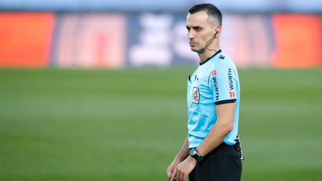 Santiago Jaime Latre, durante un partido del Real Madrid.