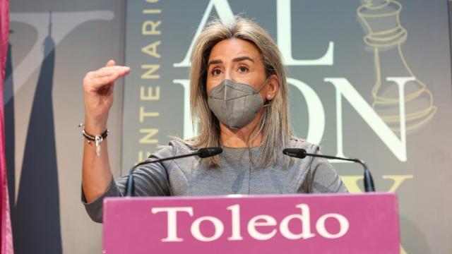 Milagros Tolón durante la presentación. Foto: Óscar Huertas