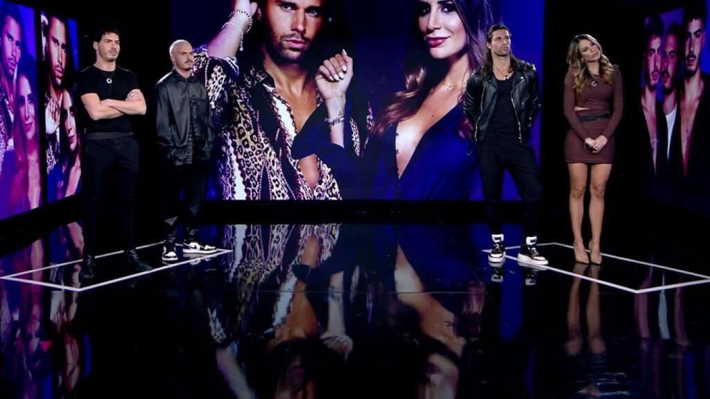 Gemeliers, Cristina Porta y Luca Onestini en 'Secret Story'.