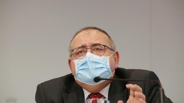 El consejero de Sanidad, Alejandro Vázquez, comparece en rueda de prensa