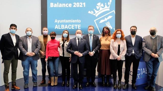 El alcalde de Albacete asegura que ya se ha cumplido el 80 % del pacto con Ciudadanos