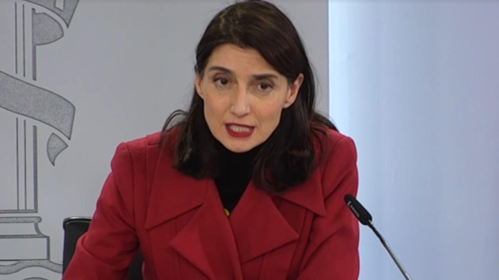 La ministra de Justicia, Pilar Llop.