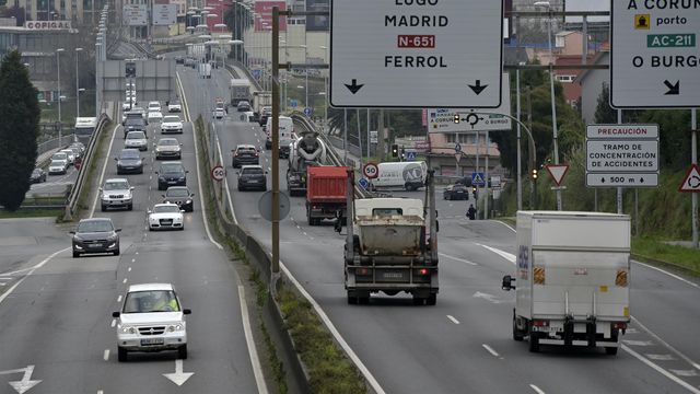 La DGT estima más de 1,9 millones de desplazamientos en Galicia por Navidad