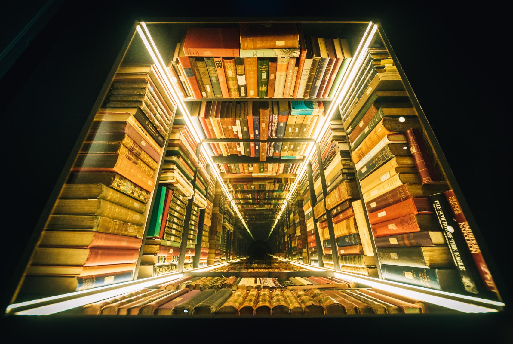 La bibliografía que Kubrick reunió sobre Napoleón.