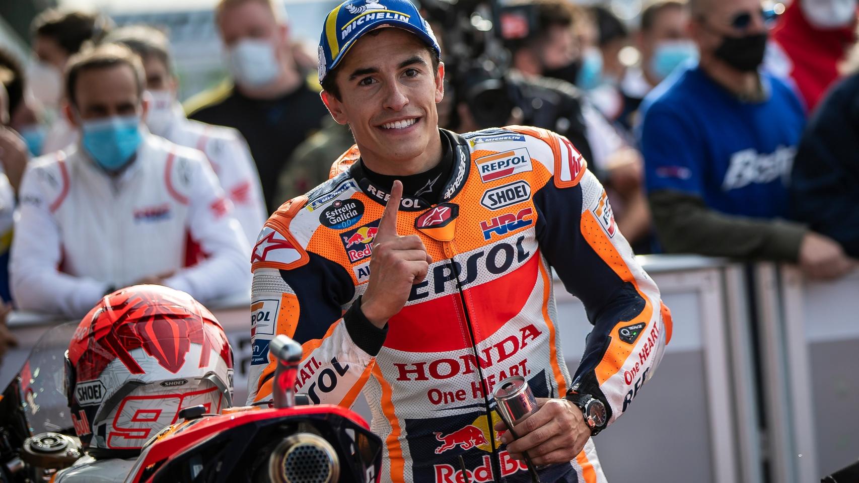 Marc Márquez tras el GP de Emilia-Romagna